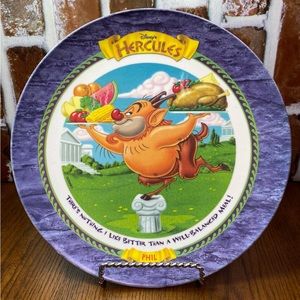 Hercules McDonalds Phil 9" Melamine Plastic Disney Collector’s Plate 1997
